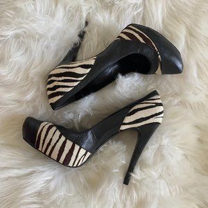 NWOB Aldo Zebra Pumps 🦓